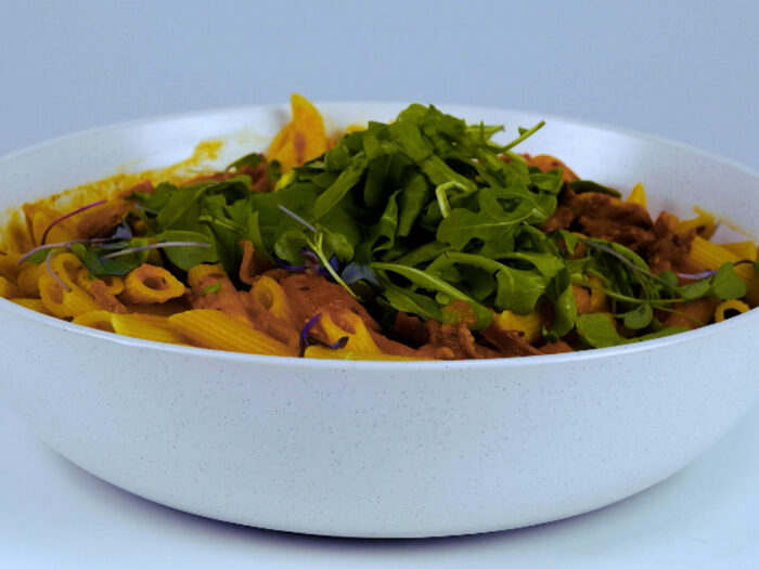Chef G. Garvin’s Penne Rigate Blackened Shrimp