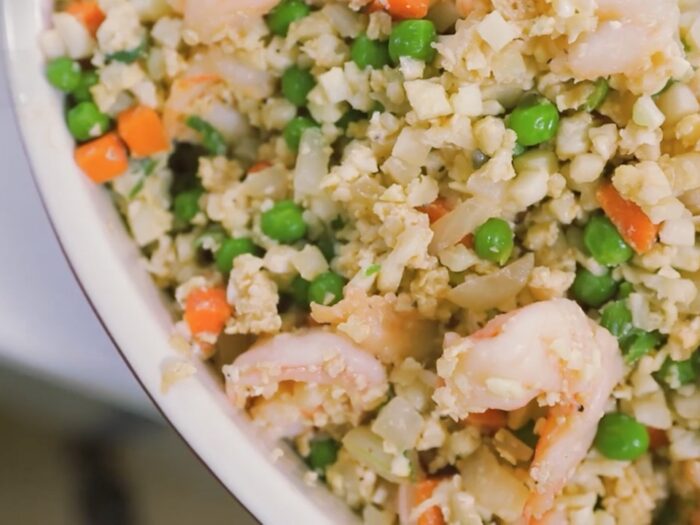 Cauliflower Shrimp Fried Rice