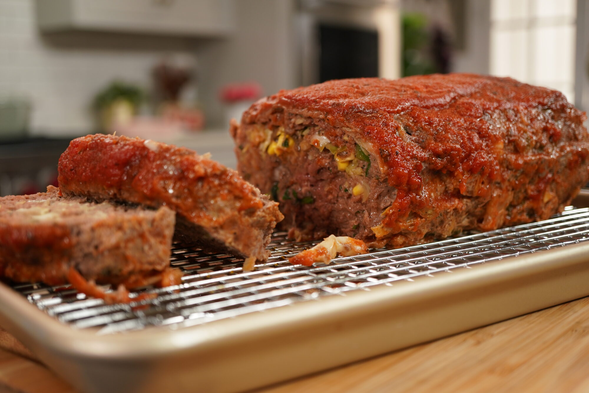 Mama Mia's Stuffed Rolled Meatloaf